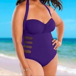 One piece bathing suit